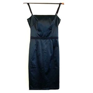 D&G Dolce Gabbana Satin Fitted dress size 4